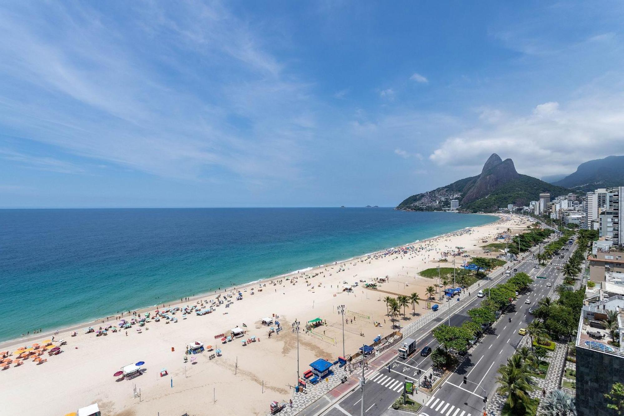 Vista Lateral, Edificio Frente A Praia Ріо-де-Жанейро Екстер'єр фото
