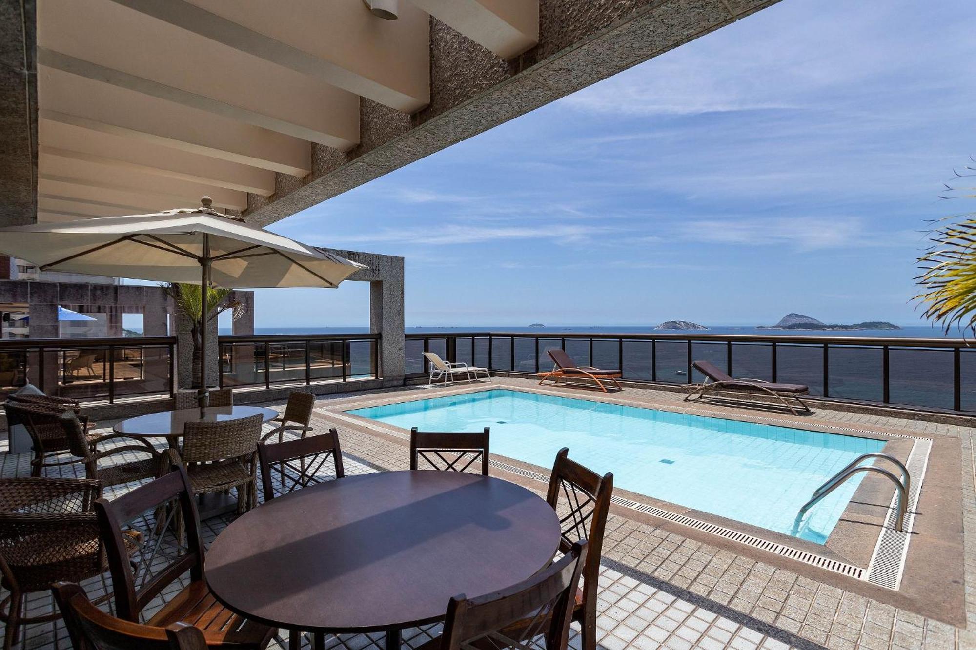 Vista Lateral, Edificio Frente A Praia Ріо-де-Жанейро Екстер'єр фото