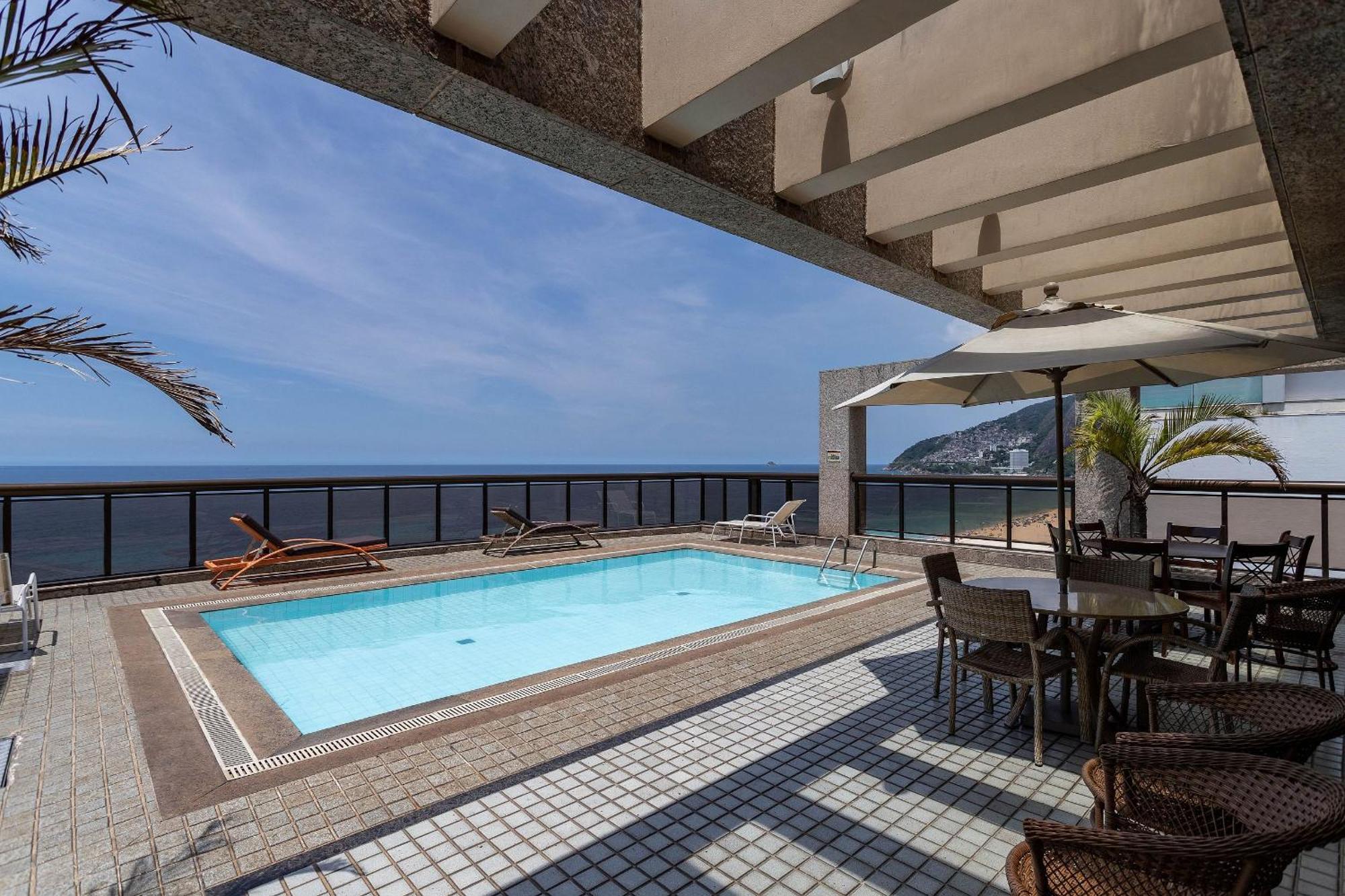 Vista Lateral, Edificio Frente A Praia Ріо-де-Жанейро Екстер'єр фото