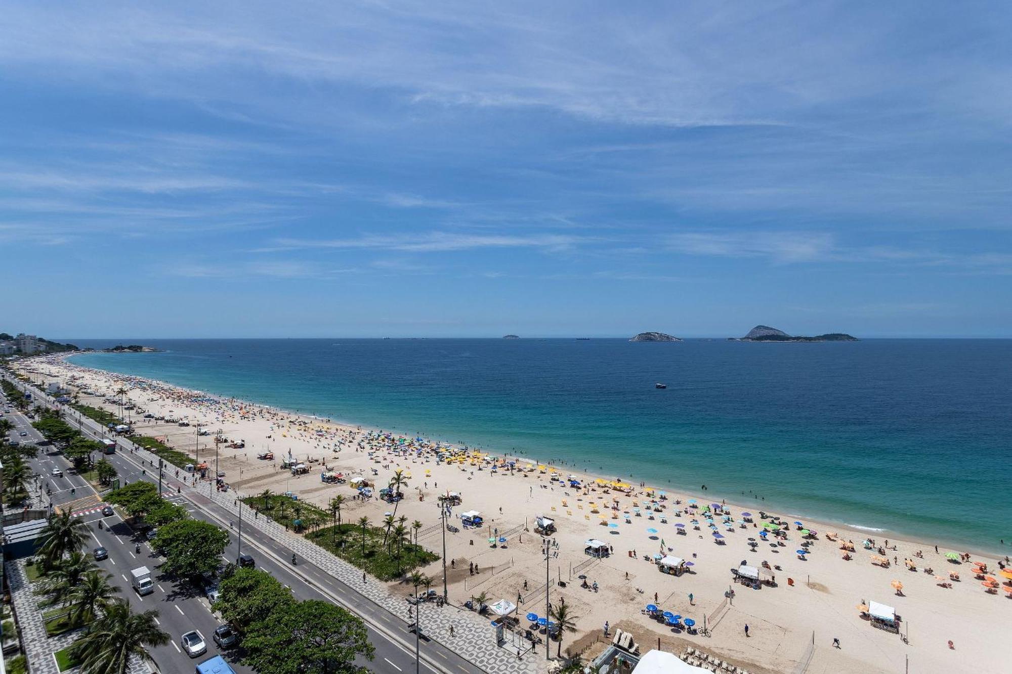 Vista Lateral, Edificio Frente A Praia Ріо-де-Жанейро Екстер'єр фото